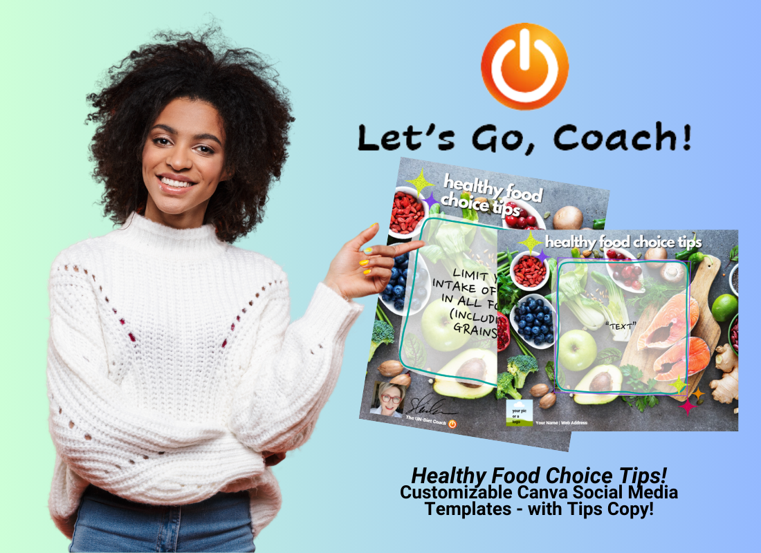 Healthy Food – 30 Customizable Instagram and Facebook Infographics