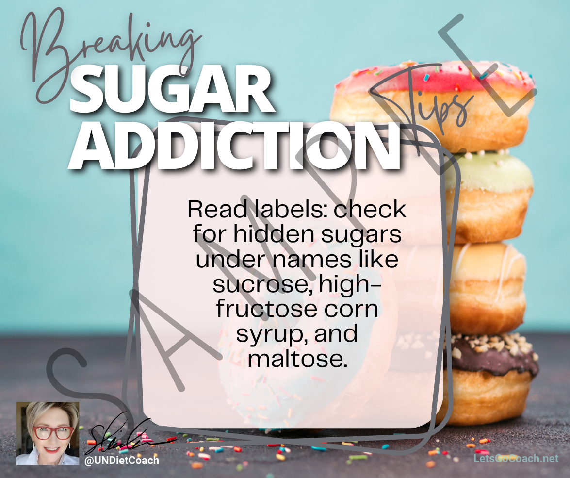 Sugar Addiction – 30 Customizable Instagram and Facebook Infographics